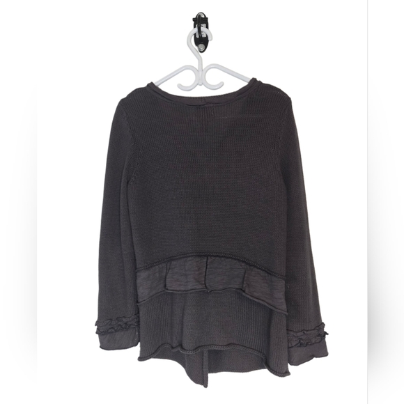 Pur Handknit Textured Vintage Inspired Cozy Fall Cardigan Size M Feminine - Picture 2 of 8